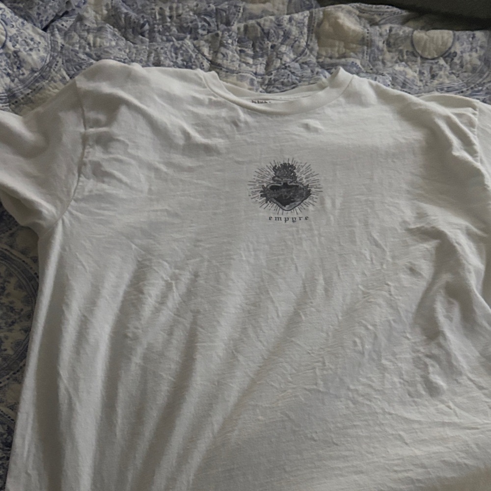 Empyre White Crest Graphic Tee